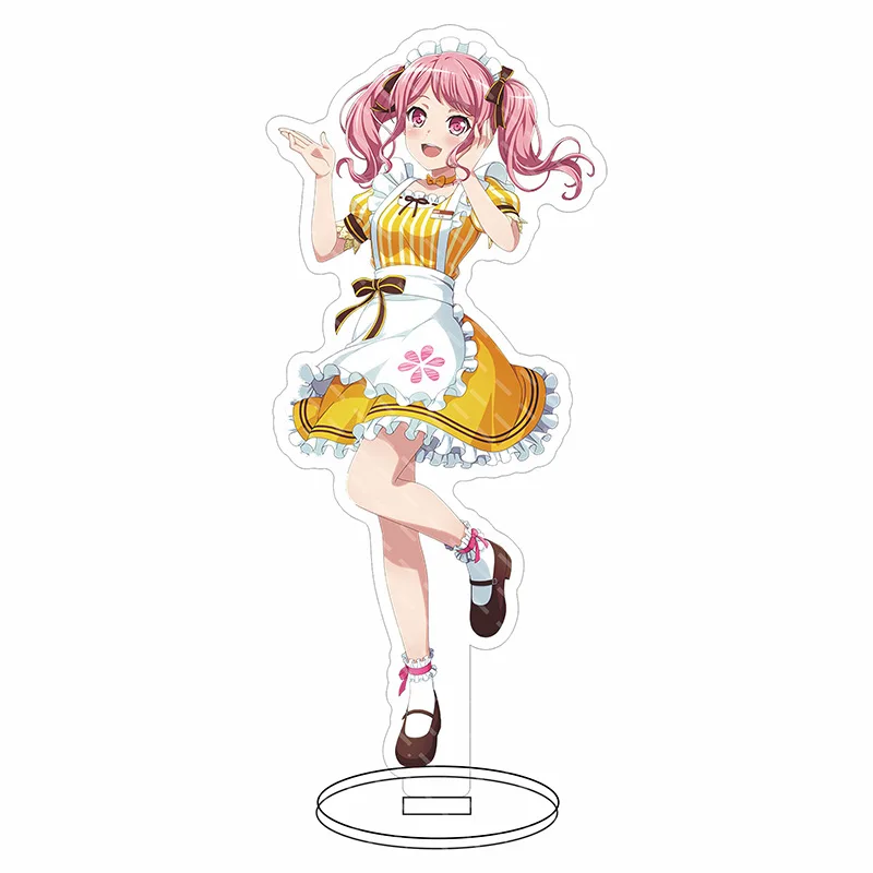 16CM Anime Acrylic Figure BanG Dream! Mitake Ran Maruyama Aya Wakana Rei Minato Yukina Tsurumaki Kokoro Cos Gift Stand Ornaments