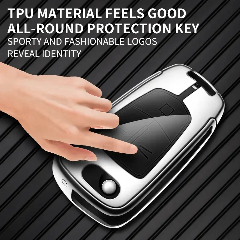 Car TPU Zinc Alloy Key Case Bag For Opel OPC Line Insignia Astra Vectra Combo Corsa D Mokka Zafira Car KeyChain Metal Key Shell - view 6