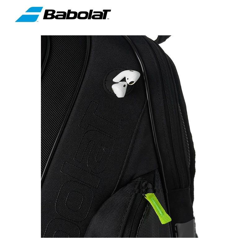 High Quality BABOLAT Tennis Bag Adult Durable Oxford Badminton Tenis Racket Backpack Pure Black Fashion Babolat Classic Backpack