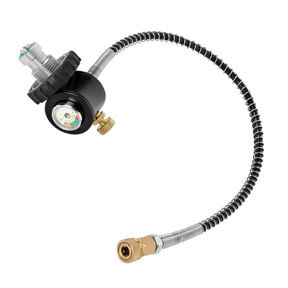 Airfill Connector For Diving Connector 93*49*44mm AirFill Connector Adapter Brass Component External Thread for g5 8