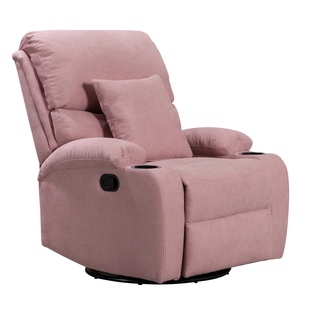 

Electric Fabric Sofa Recliner Reclining Chairs for the Elderly American Style Grey Home Theater Recliner Sofa