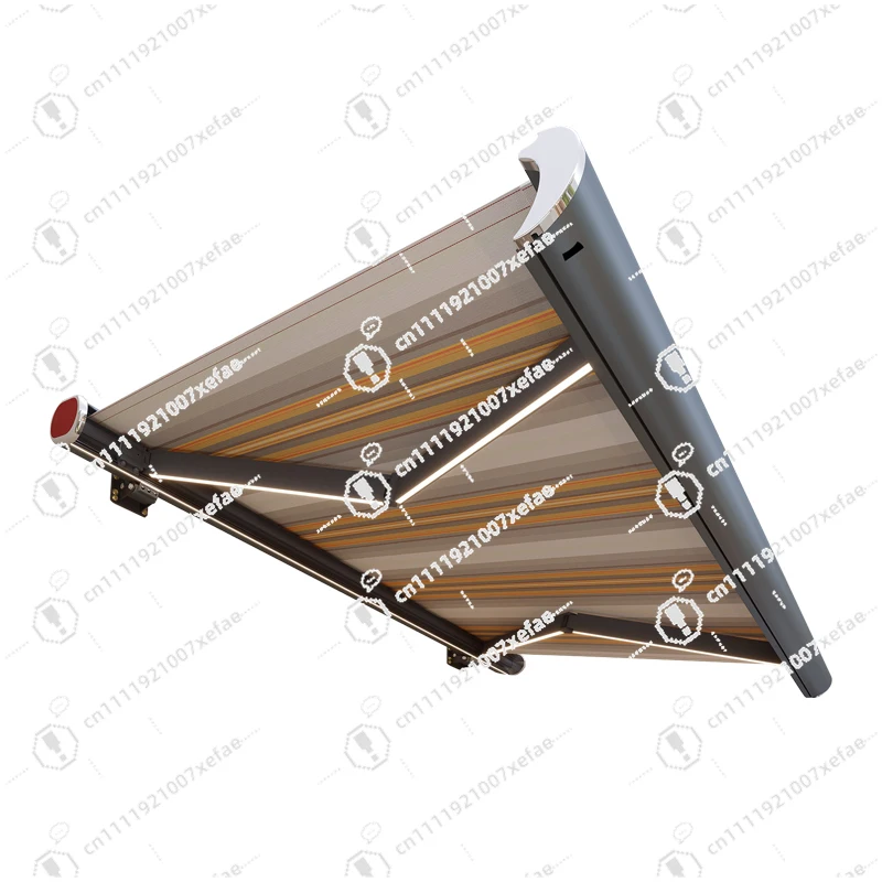 Electric retractable awning, customizable, UV protection, waterproof