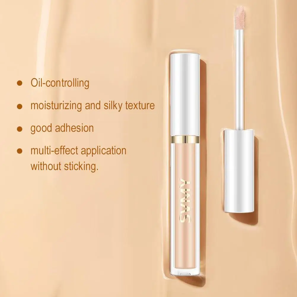 4 Colors Waterproof Liquid Concealer Cream Makeup Lightweight Moisturizing Cover Acne Spots Dark Circles Foundation Cosmetics