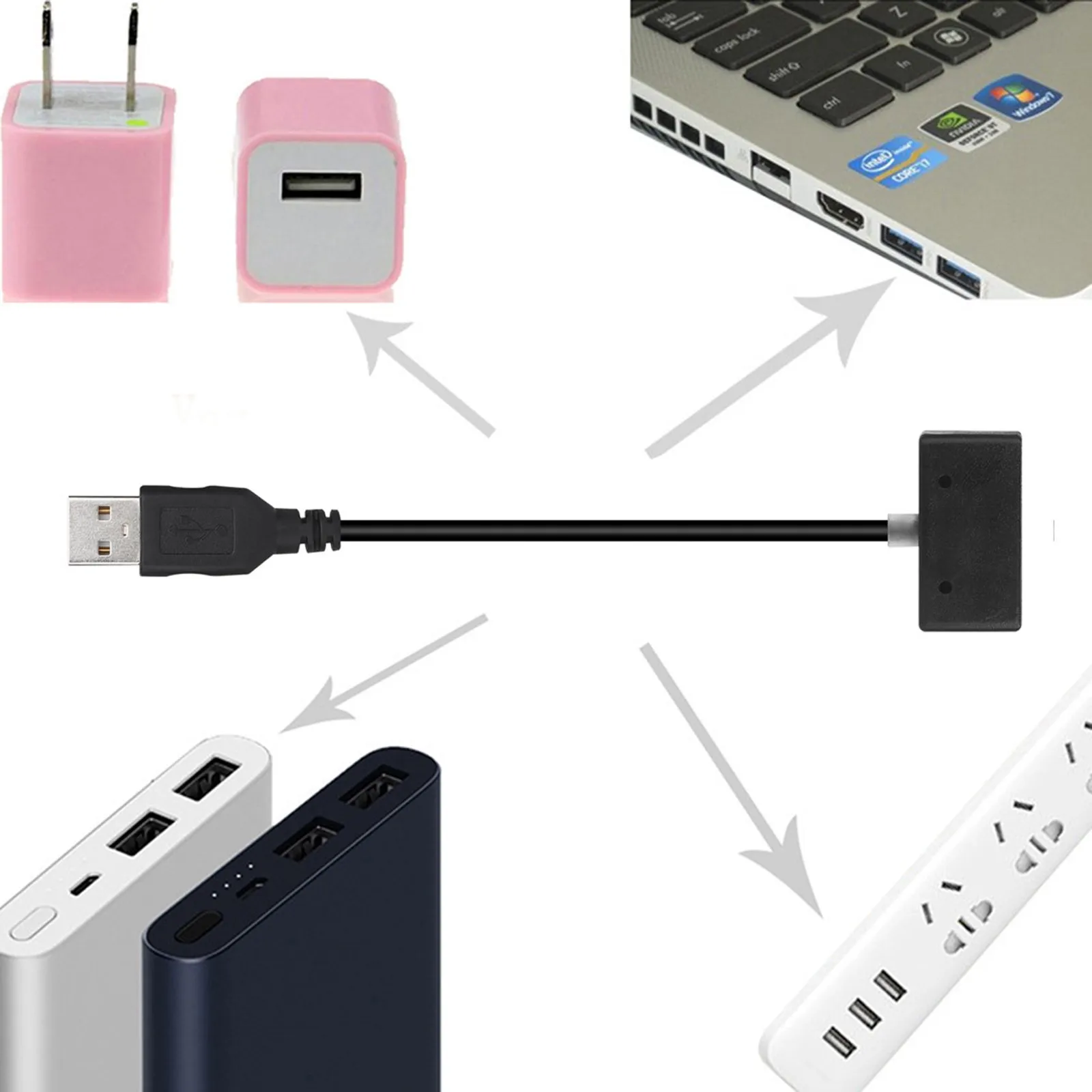 지능형 배터리 헬리콥터용 비행 램 드론 Tello 충전기, RC 충전 USB 허브