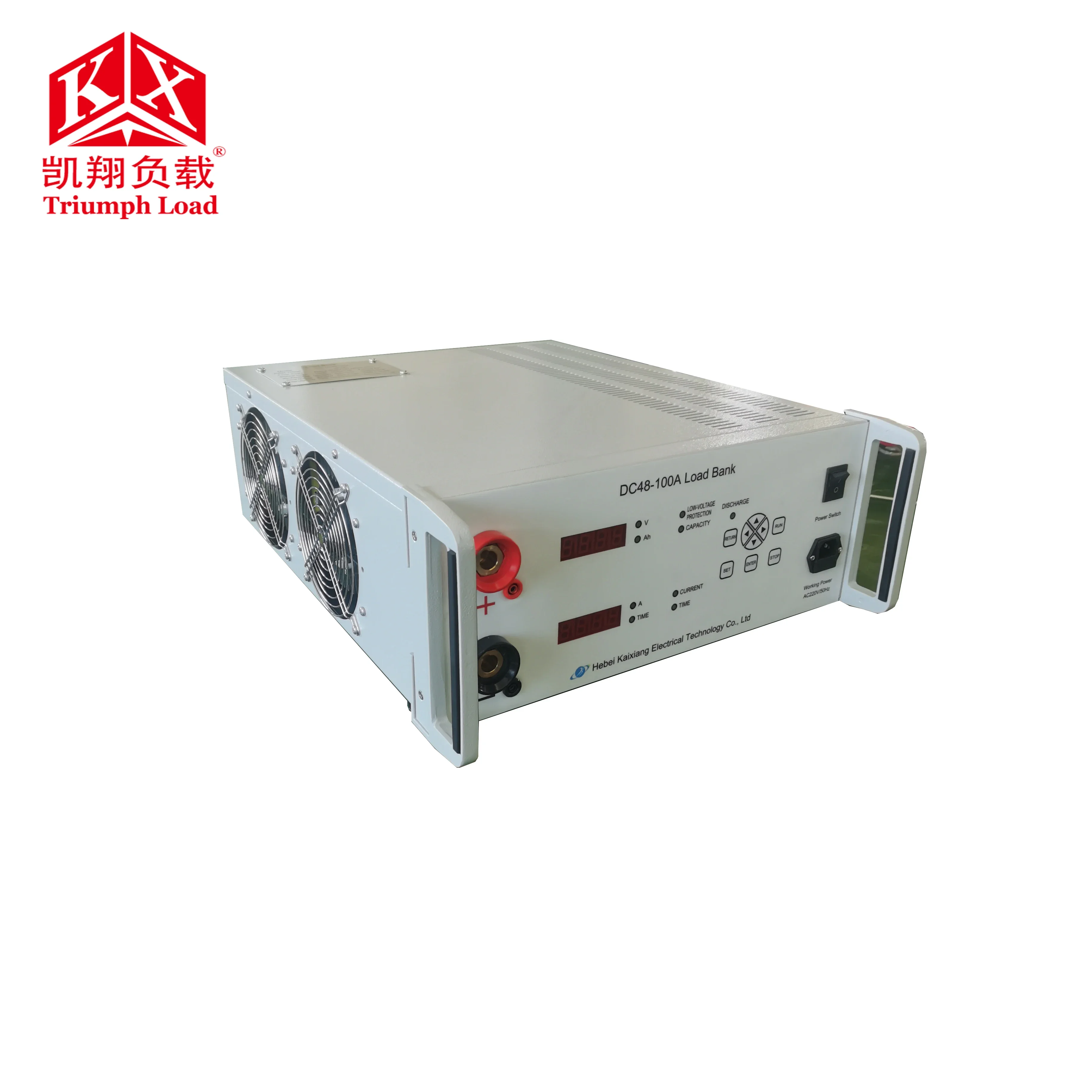 

DC 48V 100A Discharge Battery Testing Load Bank