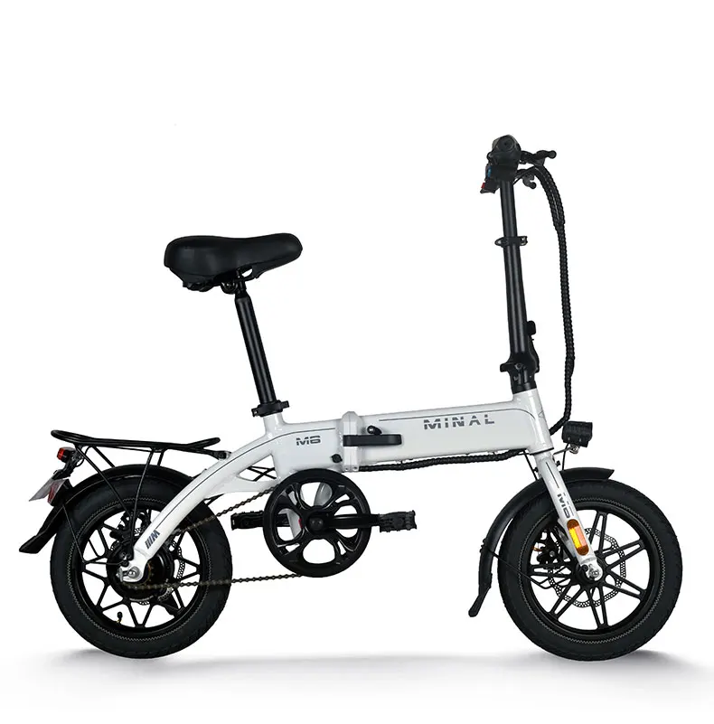 

14-Inch Electric Folding Bicycle with 36V 8A 750W Motor Single Speed Voltage Electric Bike