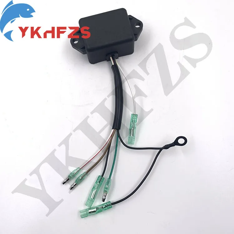 

6E0-85540-71-00 High Performance CDI Box Ignition Coil Spark Plug Wire for Yamaha 4-5HP Outboard Engine 6E0-85540-71