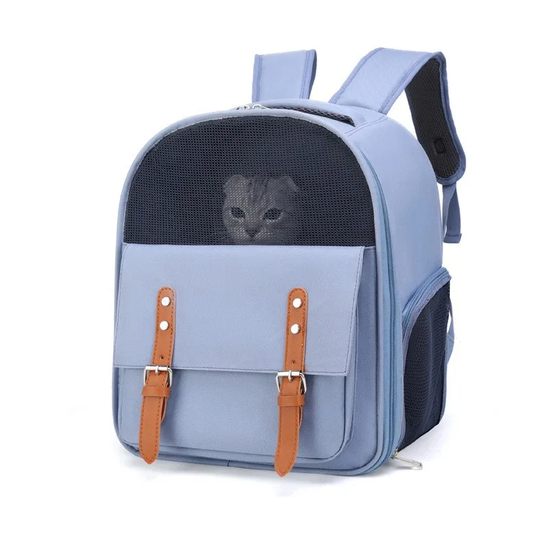 Mochila para mascotas transpirable para gatos y perros pequeños - imagen 2