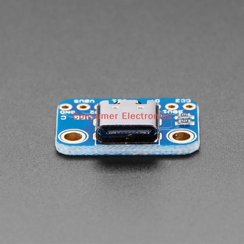 

[N] 1 Set USB3.1 16P To 2.54 High Current Power Adapter Board Module TYPE-C Female Test Board For