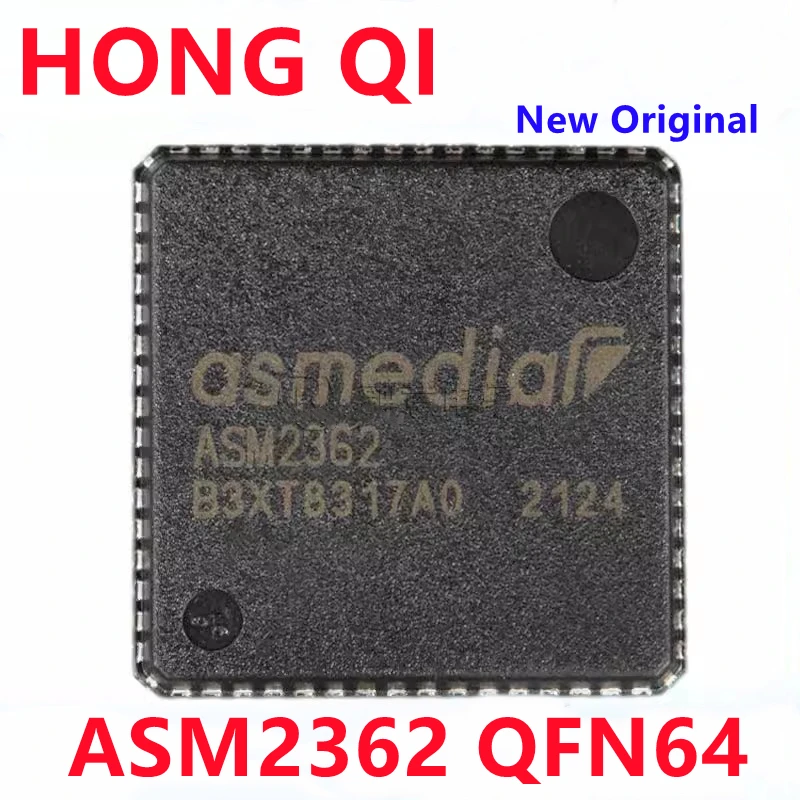 5pcs neues original asm2362 qfn64 usb 3,1 bis pci auf Lager