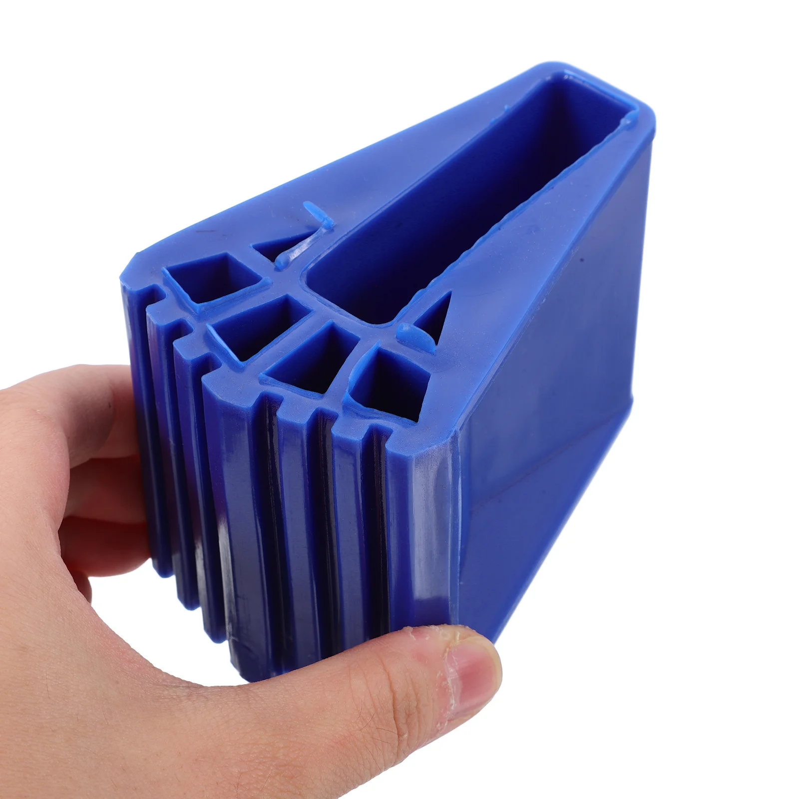 2 قطعة منصات القدم سلم المضادة للانزلاق البلاستيك الأزرق لاستبدال تمديد سلالم الخطوة استقرار يغطي قبعات الساق حماية #2