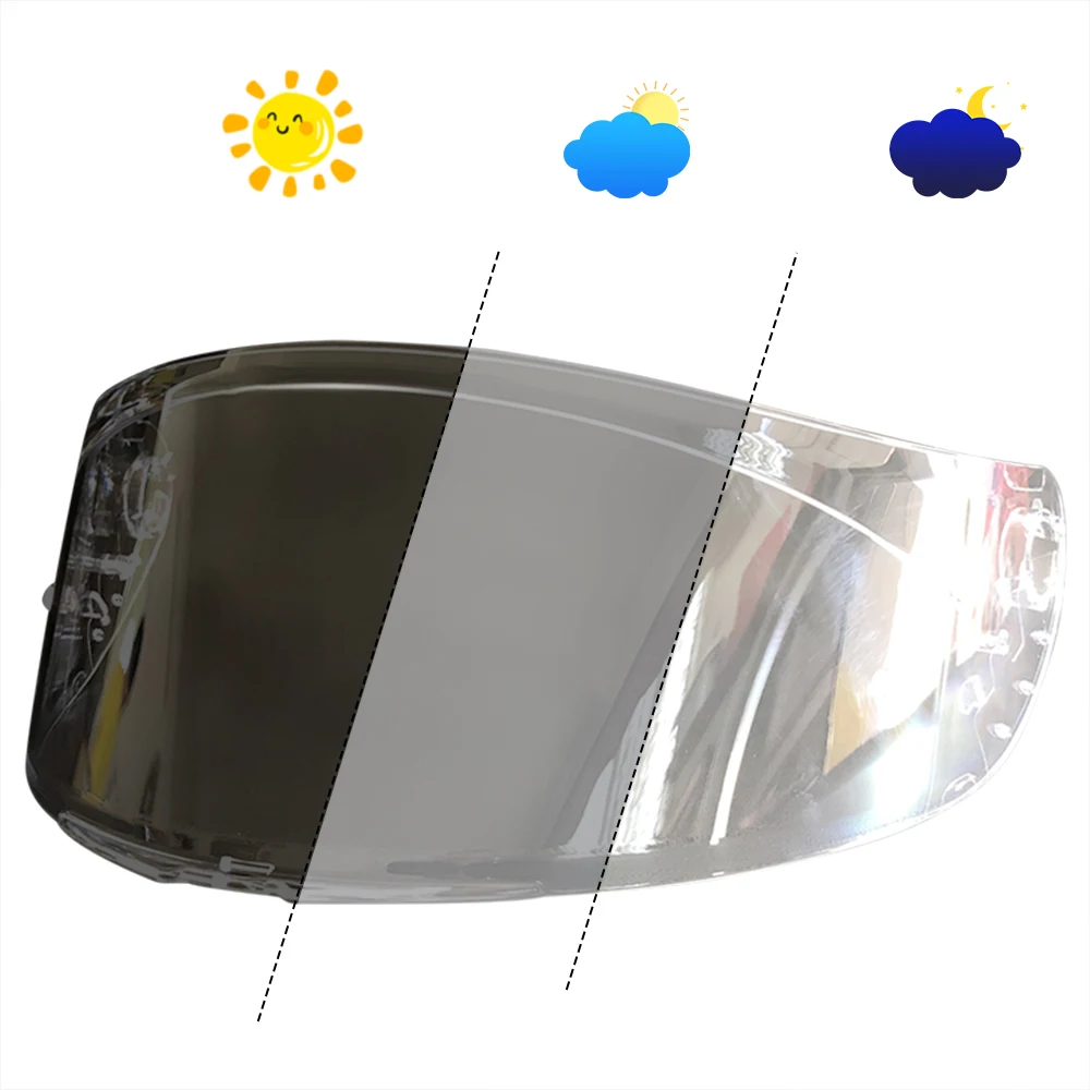 

Helmet hromic lens for MT V14,Revenge2 Rapide Pro,Blade 2 SV Helmet Photochromic Visor Uv Protection Casco Moto Visera Sunshield