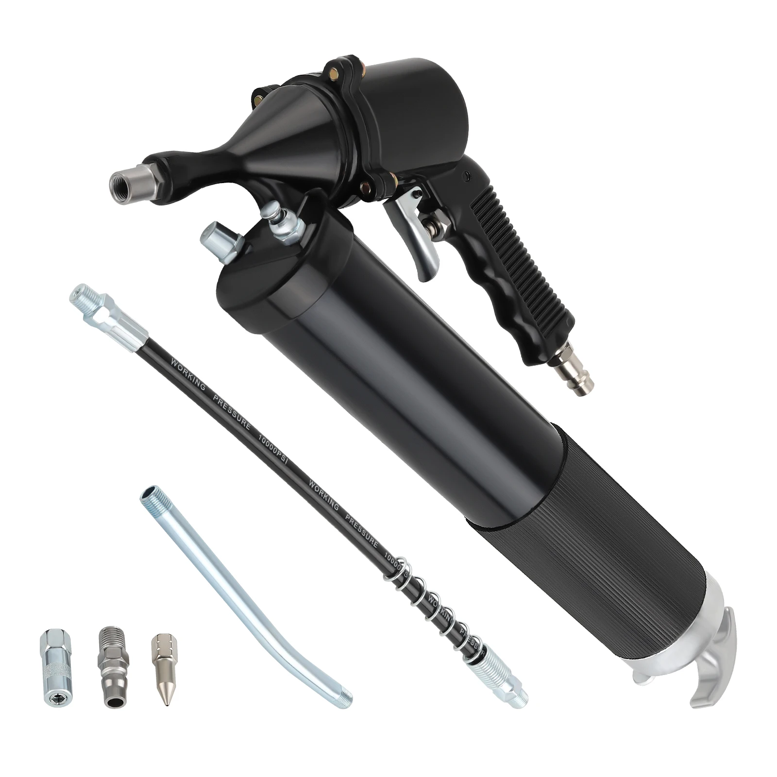 

Полностью автоматический пневматический смазочный пистолет с регулируемой скоростью, 6000 фунтов на квадратный дюйм