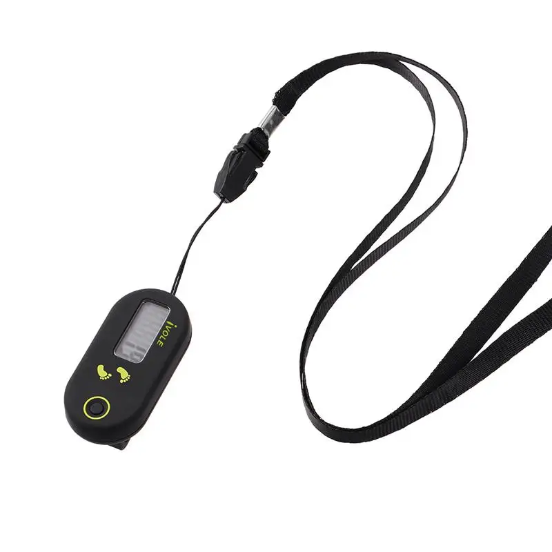 Podómetro electrónico 3D de una sola función, Simple, para caminar, correr, Mini contador de pasos, podómetro Digital 3D para ejercicio, 1 unidad