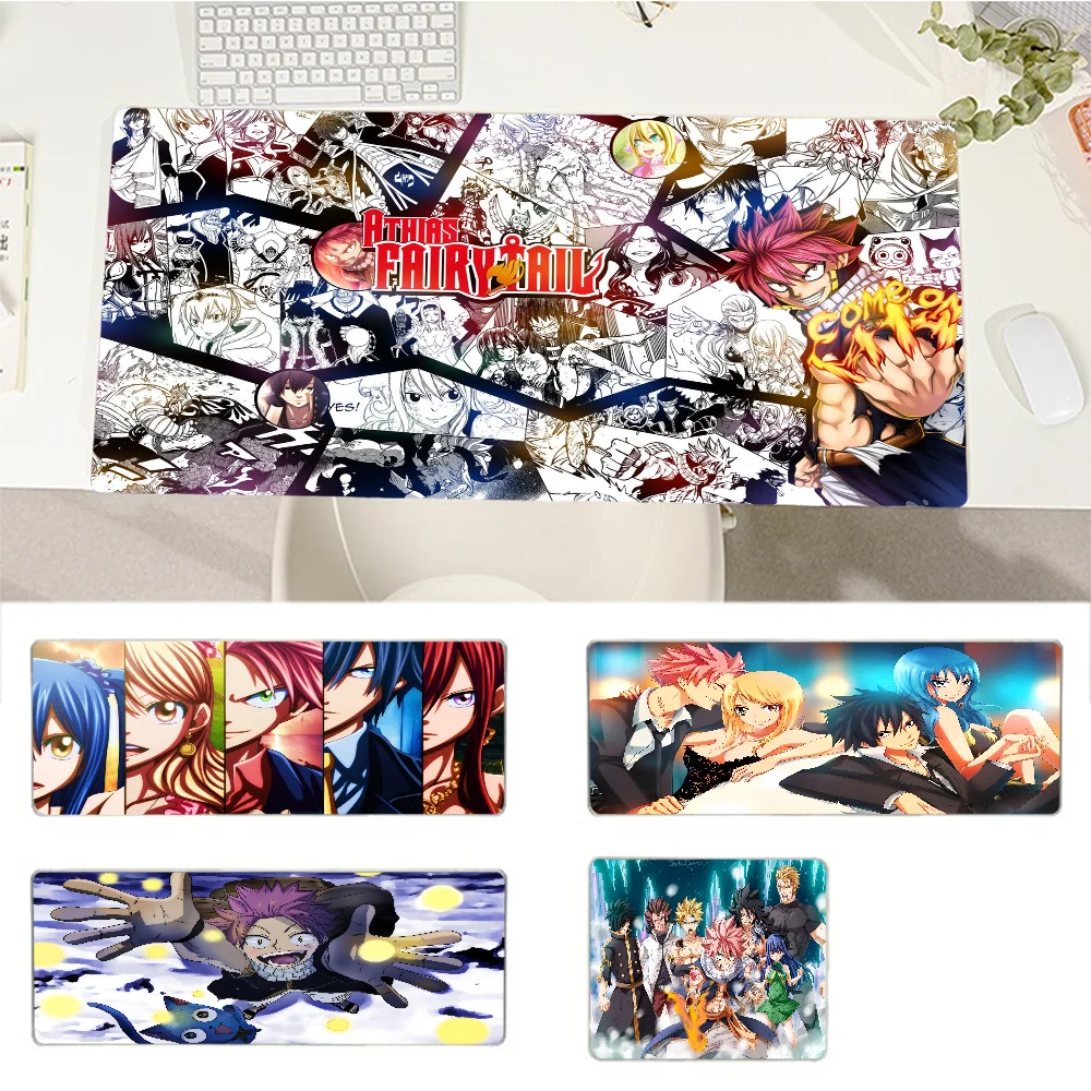 

Cartoon F-Fairy Tail Anime Mousepad Cute Durable Rubber Mouse Mat Pad Size for Game Keyboard Pad
