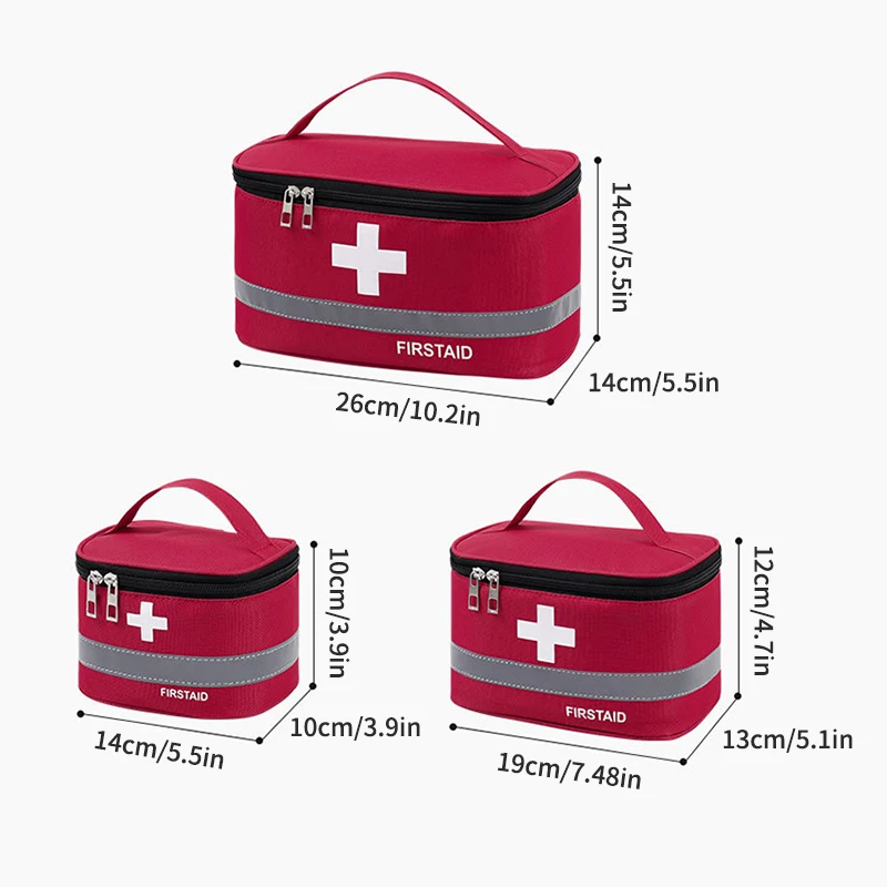 Portable Medical Bag For Travel, Outdoor Storage, Health Bag, Medicine Box For Travel, Family Medicine, Home Fabric Medicine Box