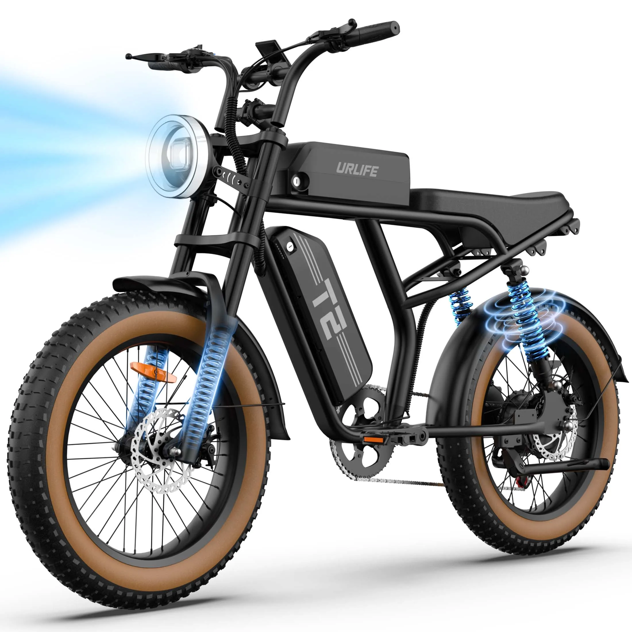 AliExpress E-bike 500W Motor 48V15.6AH Lithium Battery Electric Bicycle High Carbon Steel Frame 20*4.0 Inch Off-road Fat Tire Electric Bike