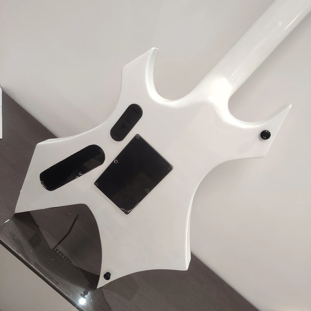 جيتار كهربائي بنظام فلويد فيبراتو متوفر في المخزون، لاقط EMG نشط، ملحقات سوداء، شحن سريع