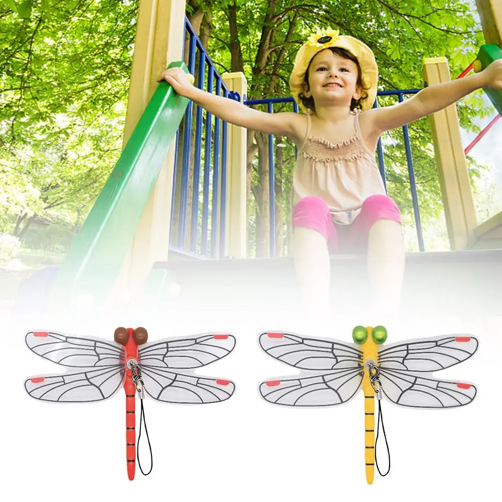 Outdoor Mosquito Repellent Simulation Of Large Dragonfly Toy Model Statues Decor Outside Garden Decorative L1O4