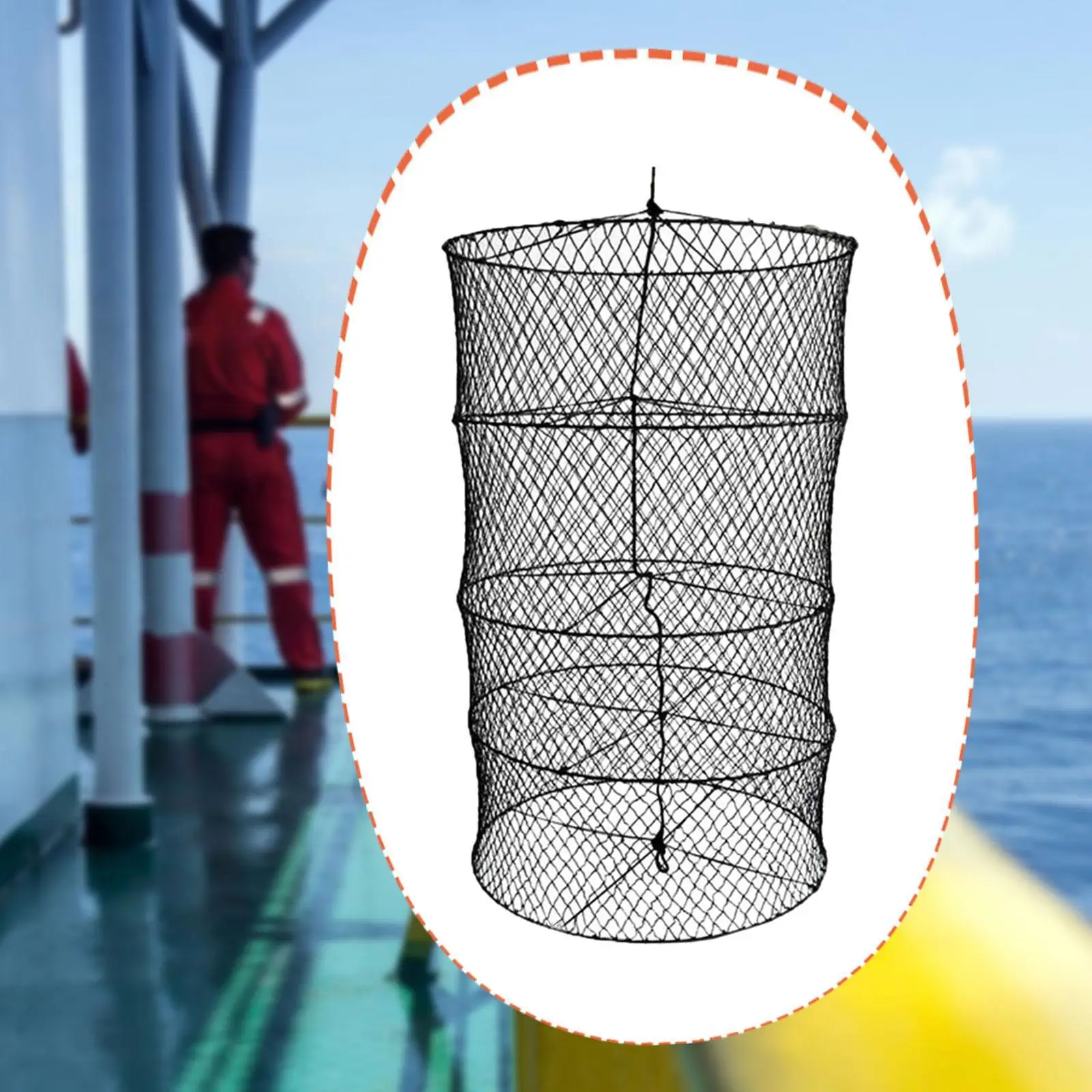 

Marine Daylight Signal Polyester Mesh Navigation Signal Boating Accessory for Offshore Engineering Vessels