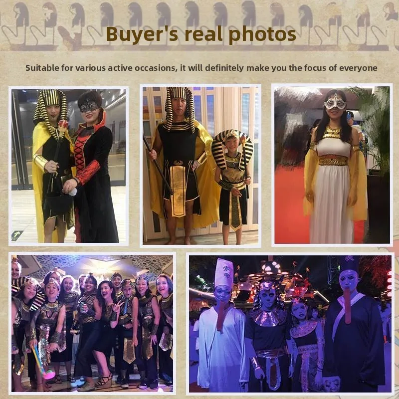Adult Egyptian Costume Women's Dr loween Cosplay Ancient Egypt Sle Stage Performance Traditional Chinese Ethnic Wear