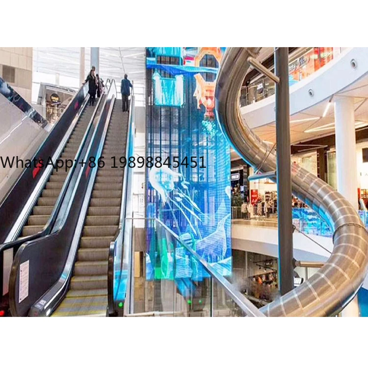 

Indoor P3.9-7.8 Transparent LED Display Screen High Resolution Video Wall and Advertising LED Screen for Shopping Mall Showcase