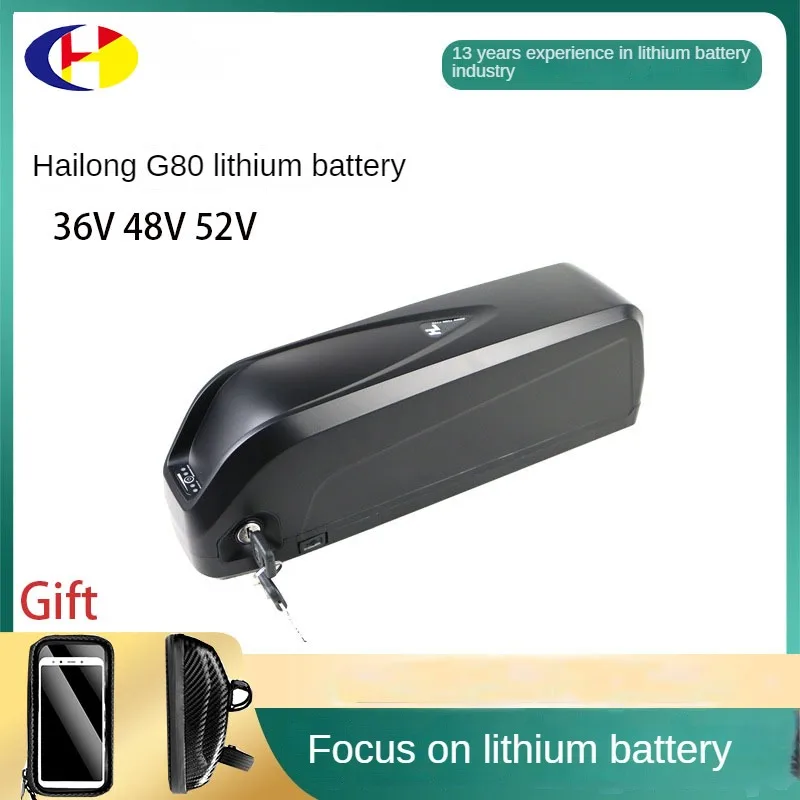 

Hailong Lithium Battery 36v 48v 52v 12Ah 15Ah 17Ah 18Ah 20Ah 24Ah Mountain Bike Power Battery electric scooters