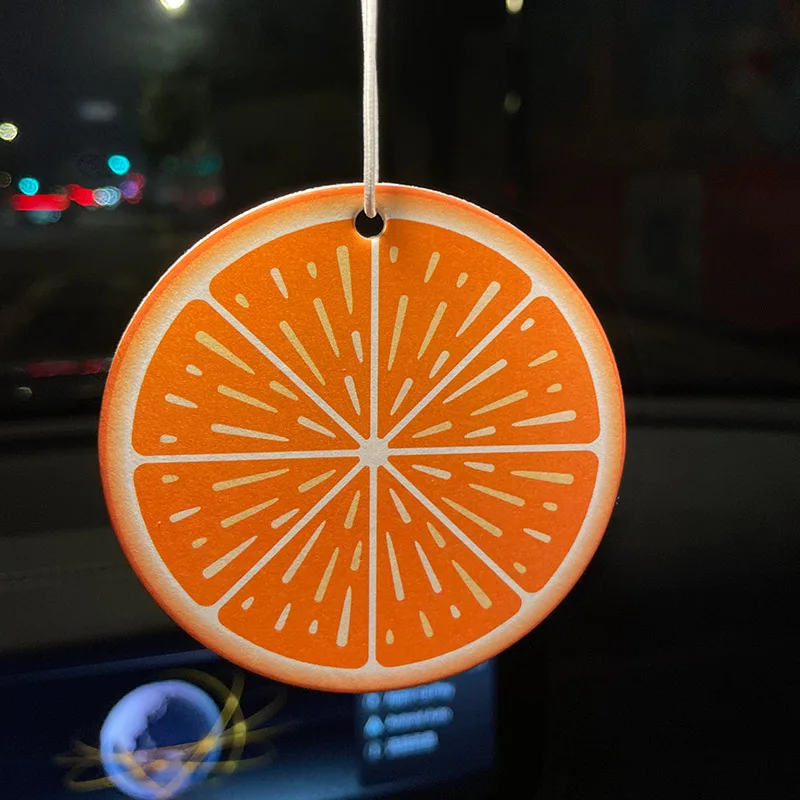 Sunshine Orange Special Edition Cologne (4711 Special Edition, Classic for Both Men and Women) Car Fragrance Tablets, Wardrobe Air Freshener, Perfume, Rearview Mirror Decoration, Car Interior Pendant, Natural Scent Air Purifier, Anime Cartoon Toilet Fragrance Sachet, Living Room Office Room Bedside Hanging Ornament
