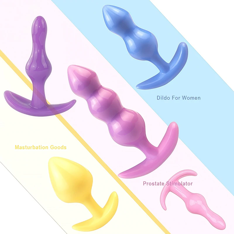 Adult Supplies Sexy Shop Soft Silicone Anal Beads Intimate Goods Women's Dildo Dilator Anus Prostate Massager Exotic Accessories view 3