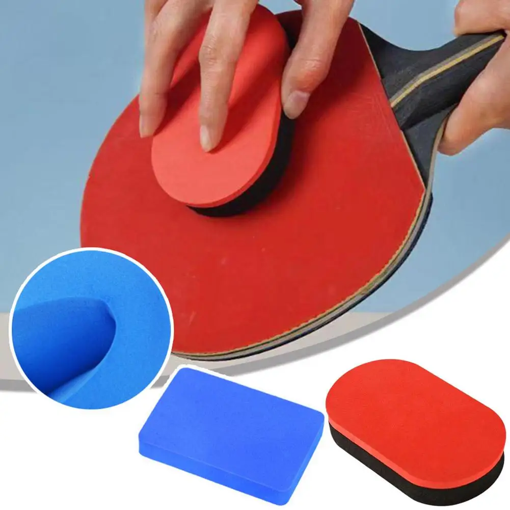 Table Tennis Cleaning Brush Rubber Sponge Eraser Use Accessories Table Tennis Care Cleaner Racket Tennis Racket F8Z4