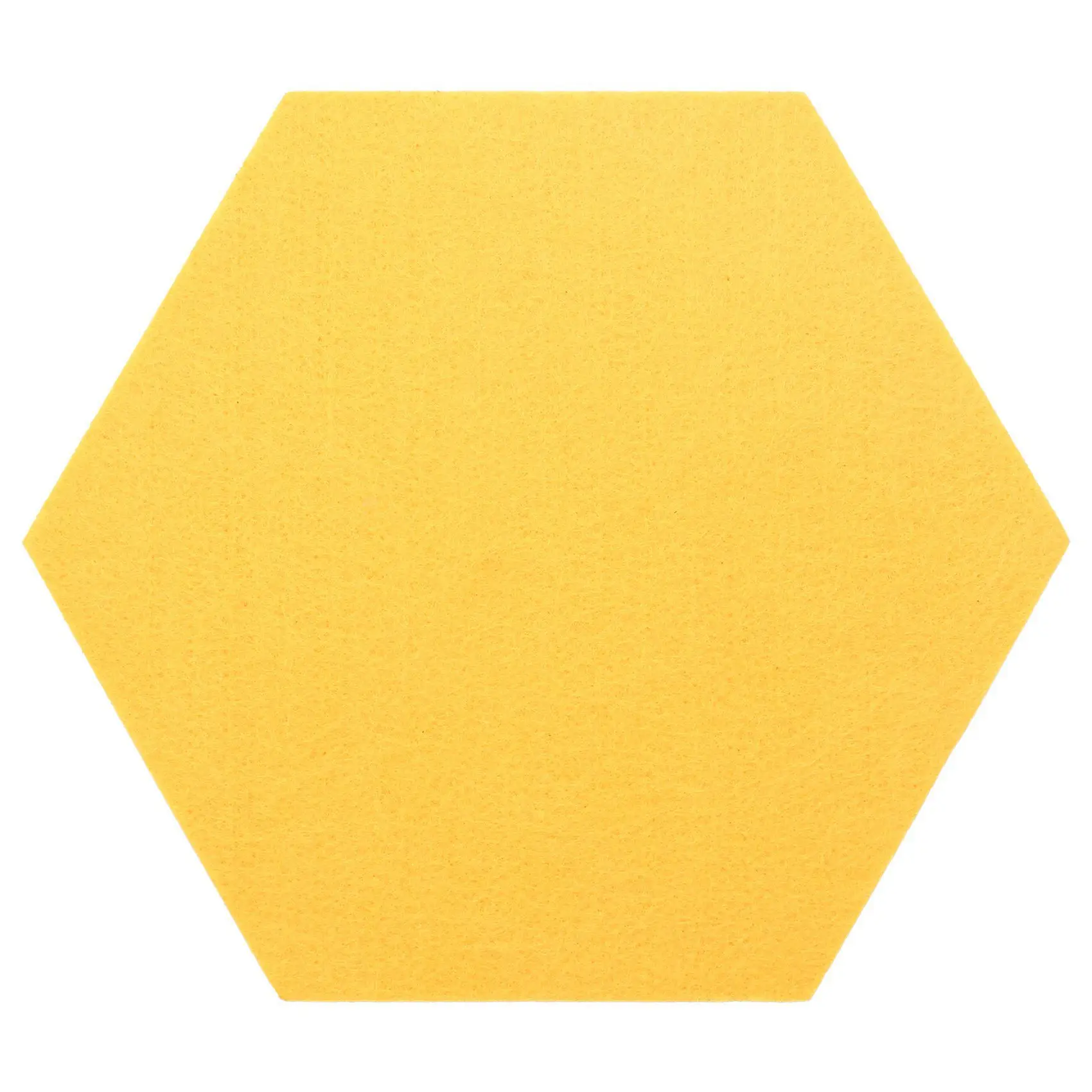 10Pcs Hexagon Felt Board Hexagonal Felt Wall Sticker Multifunction 3D Decorative Home Message Board Gray Yellow Series