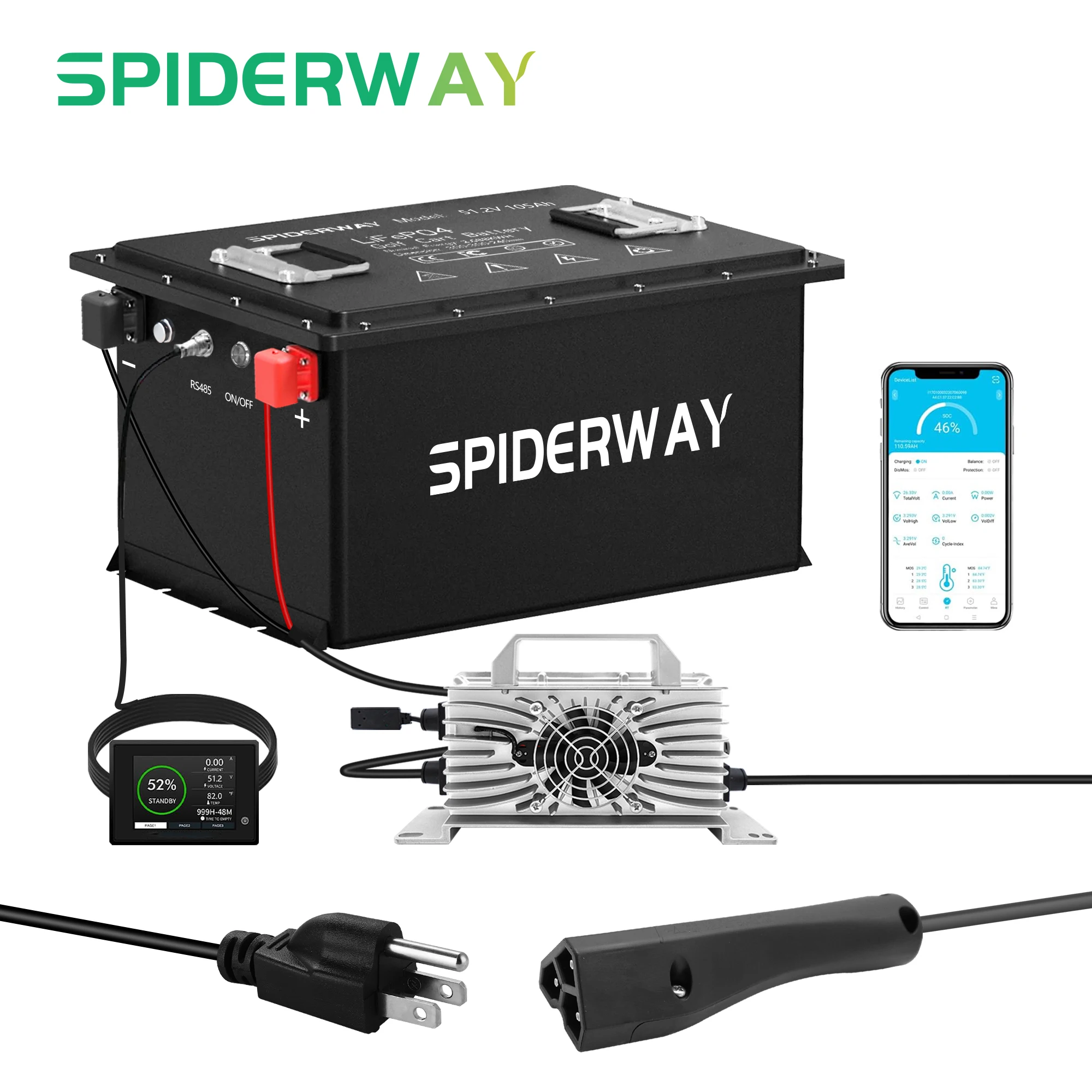 48V(51.2V) 150Ah Li… - image