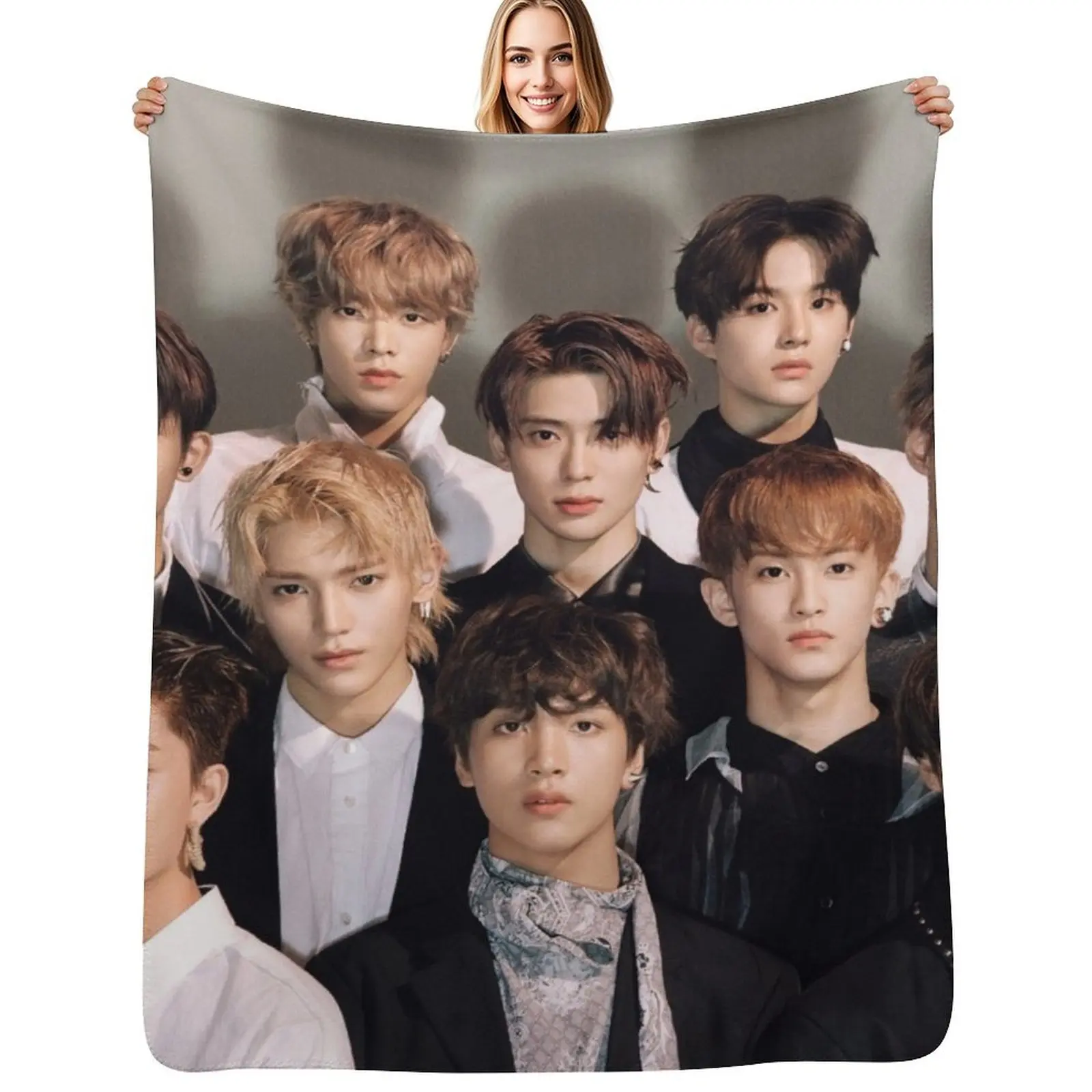 

nct127 regulate Throw Blanket Warm Napping Blanket for Office Couch Bed
