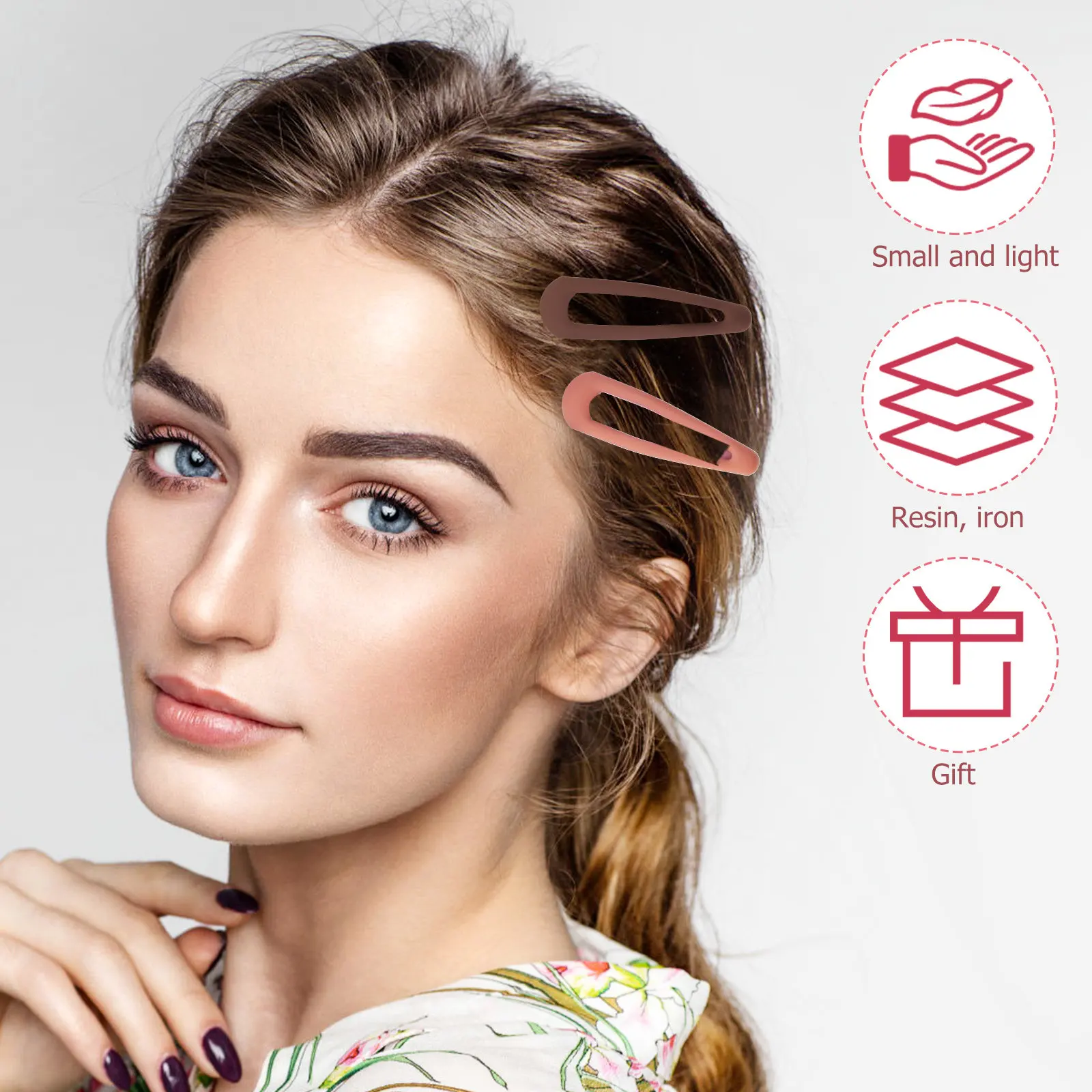 

20Pcs Exquisite Hairpins Hair Clips Bright Barrettes Hair Accessories for Teens Parties School Daily
