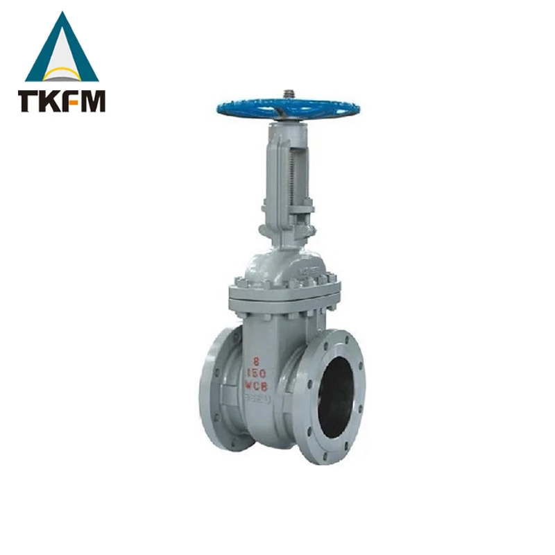 TKFM high temperature pressure steam 8 6 inch class 150 rising stem gate valve for water supply