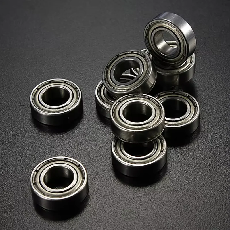 10Pcs/Set 688zz Metal Ball Bearings Set Sealed Deep Groove Radial Ball Bearing for Skateboard Scooter 3D Printers 8 x 16 x 5mm
