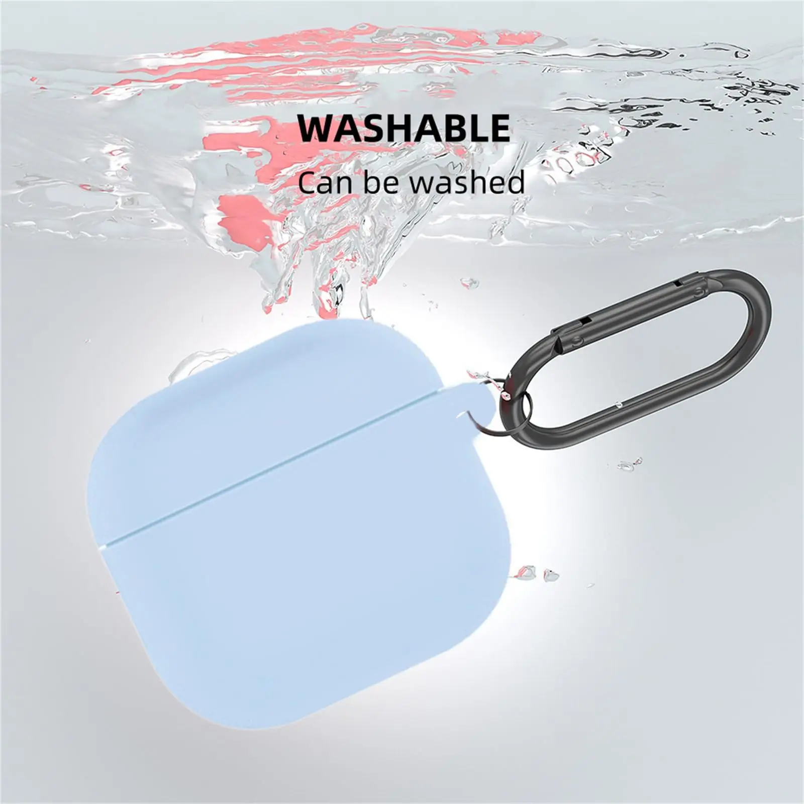 Silicone Cover for AirPods 4 2024 New Case Wireless Bluetooth Earphone Protective Case with Cleaner Kit Keychain For AirPods 4th