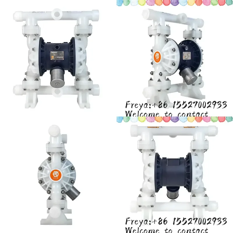 GODO QBY3-40S Pneumatic Diaphragm Pump Air Operated Water Pump for Acid Base Water Chemical Transport Wastewater Treatment