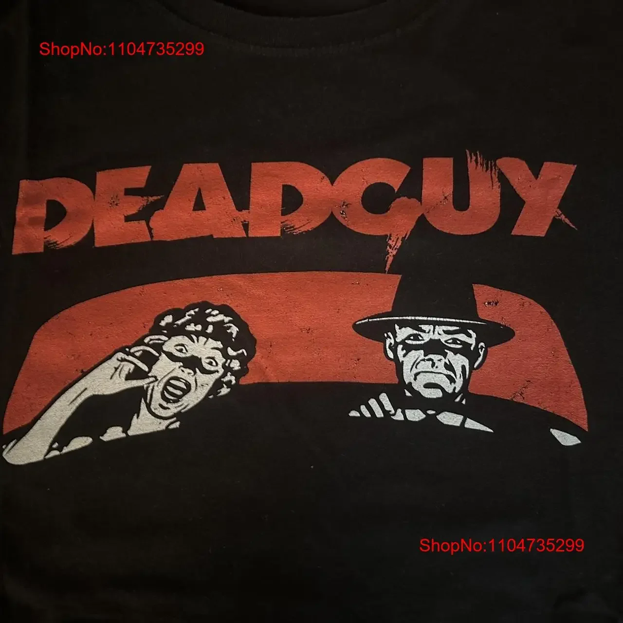 Deadguy Band Music For Lovers Black T Shirt Cotton Full Size vintage Washed Top For Everyday Wear Breathable Stylish graphic