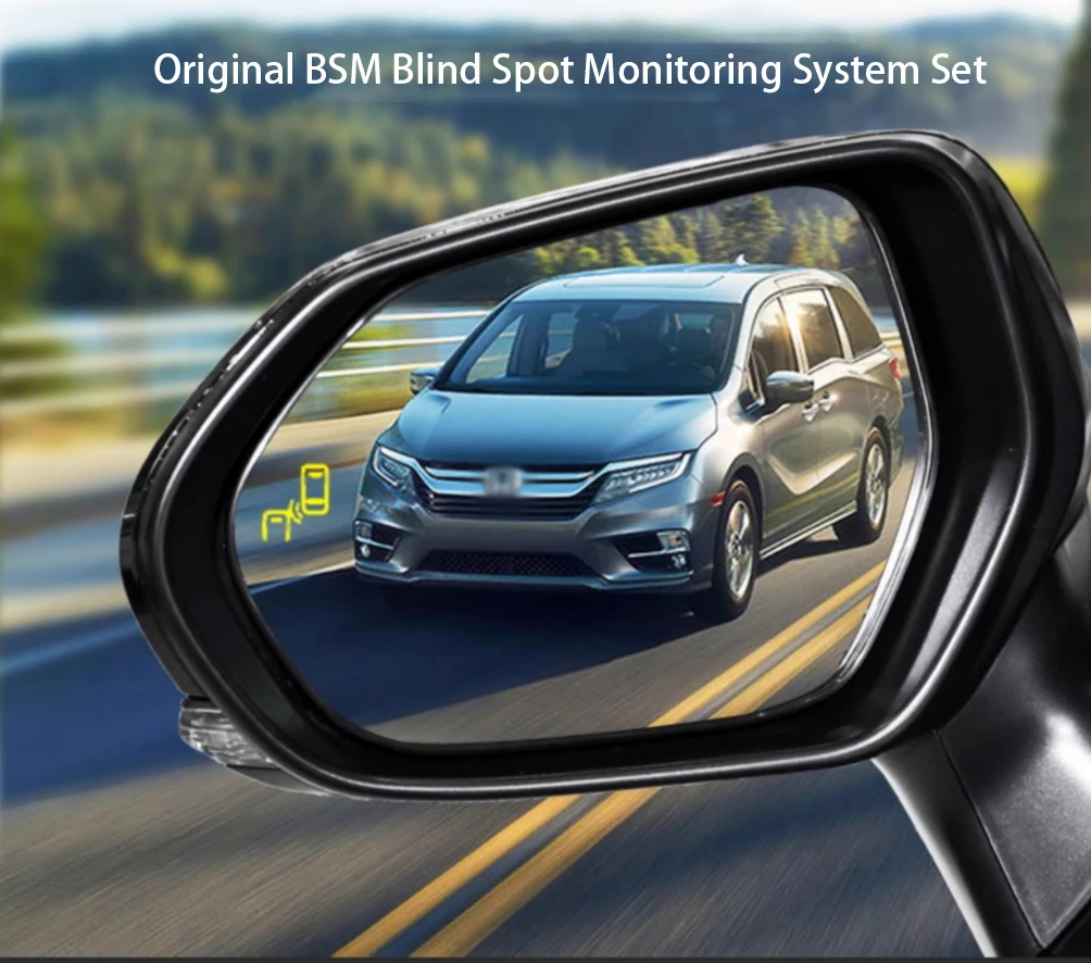 For TOYOTA Sienna BSM RCTA Blind Spot Monitoring System Set Rearview Mirror Lane Change Assist Upgrading Module