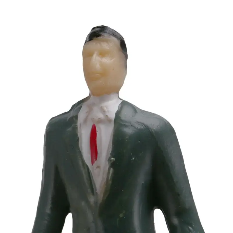 ABXE-150Pcs G Scale 1:30 Mix Painted Model People Train Park Street Passenger Figures