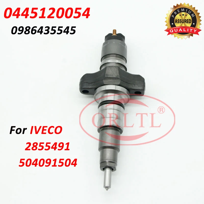 

0445120054 Common Rail Injector 0 445 120 054 Diesel Fuel Nozzle 0986435545 For IVECO Cargo 2855491 504091504