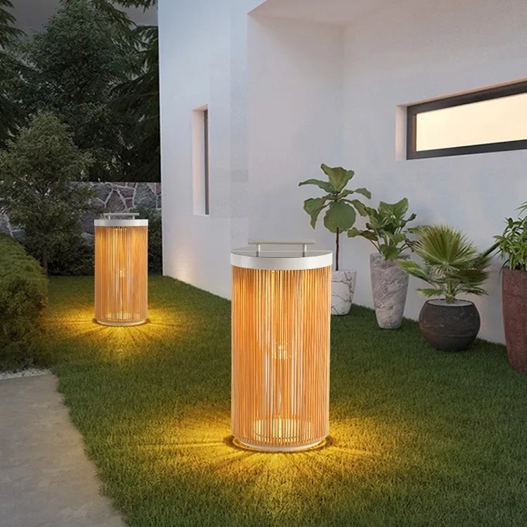 

Outdoor Light Waterproof Garden Light Villa Garden Modern Simple Terrace Woven Atmosphere Lawn Solar Light