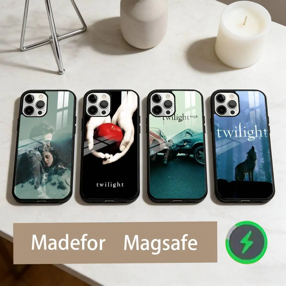 

T-Twilight S-Saga Edward Phone Case For iPhone17,16,15,14,13,12,11 Plus,Pro Max Magnetic For Magsafe Wireless Charging