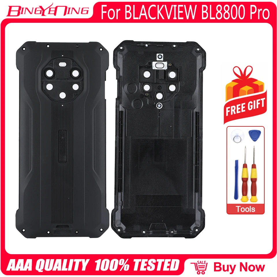 100% New Original Battery Cover Back Housing Case For Blackview BL8800 Pro Repair Replacement Accessories Part