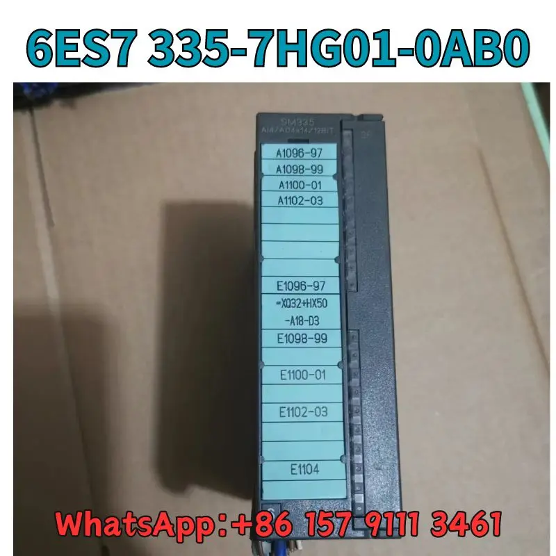 

Used Module 6ES7 335-7HG01-0AB0 Test OK Fast Shipping