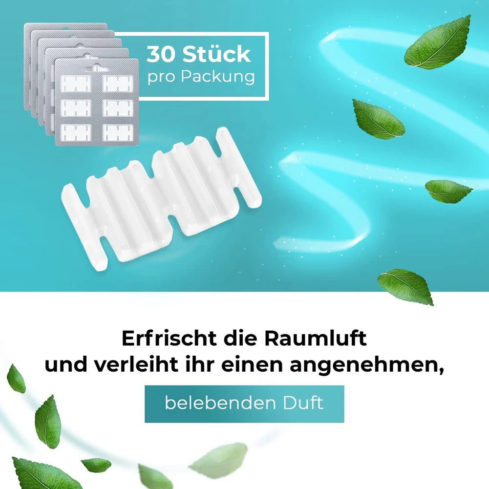 【AA86】Fragrance Sticks Fragrance Blocks Set 30X Pieces Replacement For Vorwerk Kobold VK140 VK150 FP140 FP150 Vacuum Cleaner