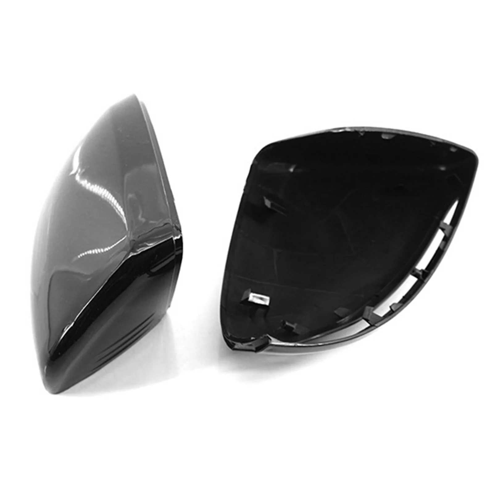 For Mercedes-Ben C S E Class W205 W253 W222 Replacement Carbon Black Side Auto Sticker Rearview Mirror Cover Caps Shell LHD