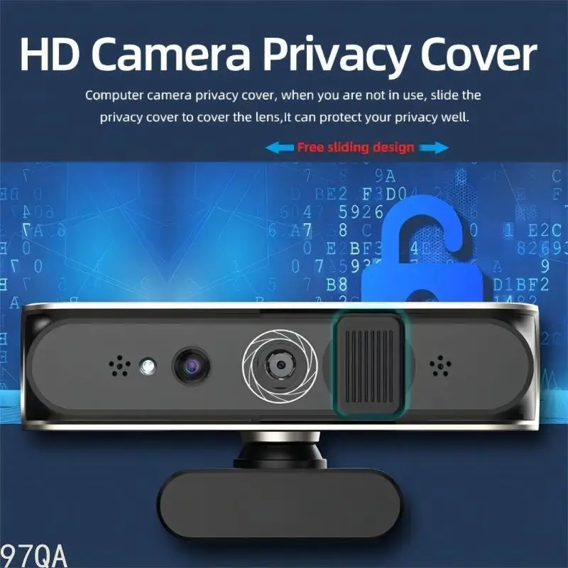 

97qa USB Windowshello Camera 1080p 2 Микрофона вращаются для ПК