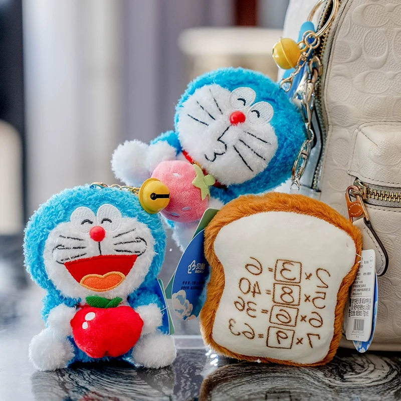 Kawaii Animation Cartoon Plush Doll Keychain Pendant Plush Backpack Pendant Toy Decoration Cartoon Creative Birthday Gift